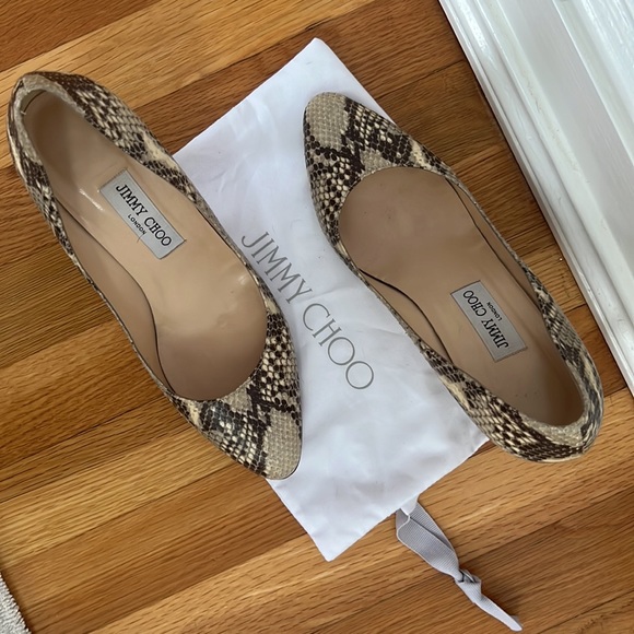 Jimmy Choo python pumps - 40.5 - Picture 6 of 7